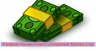 Federal Government Unclaimed Money List