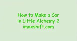 How to Make a Car in Little Alchemy 2